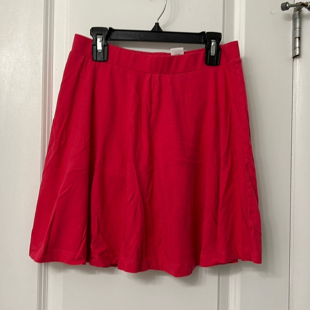 Crazy 8 Red Skort Girls XL 14 Skirt With Shorts Underneath